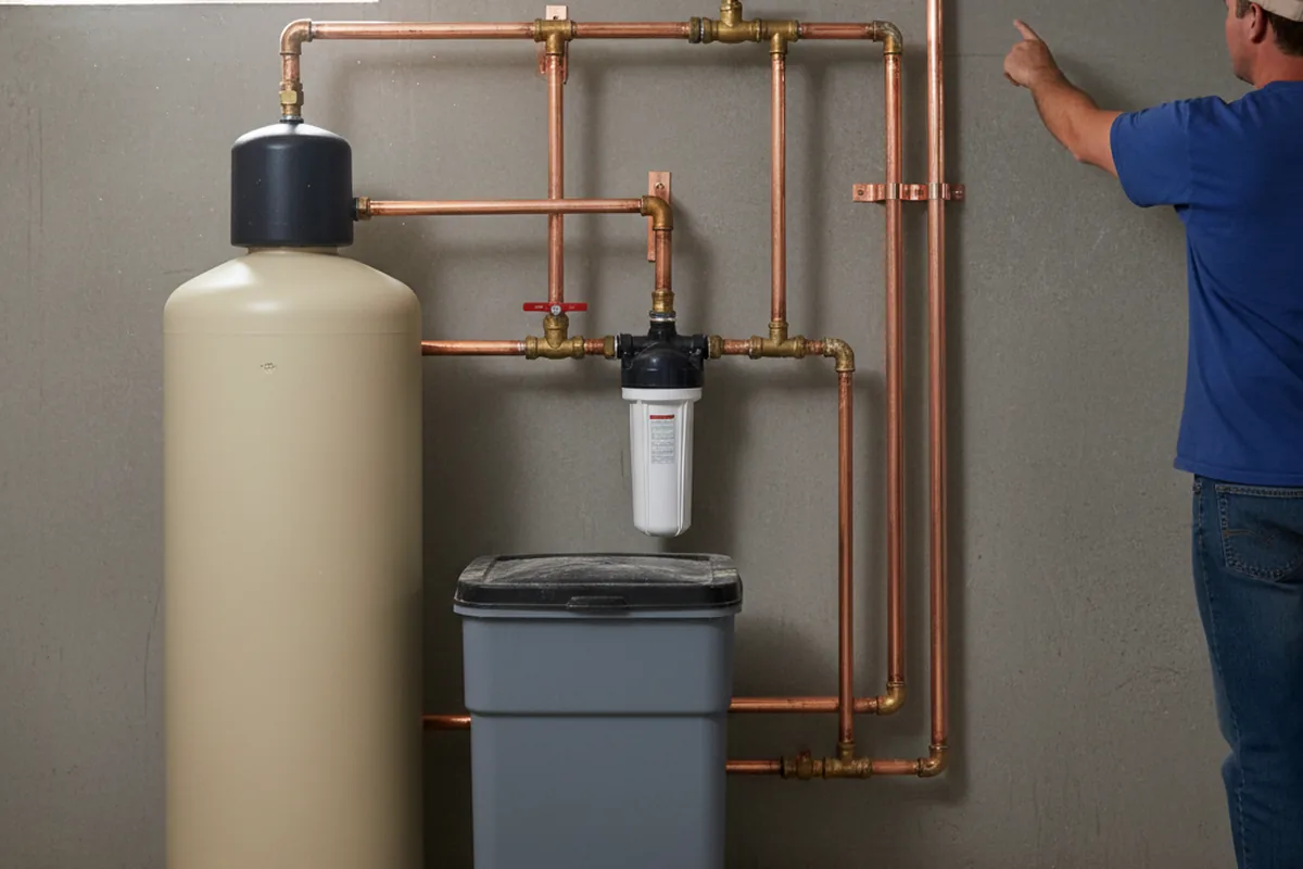 Whole-house water treatment system installed in Washington Depot